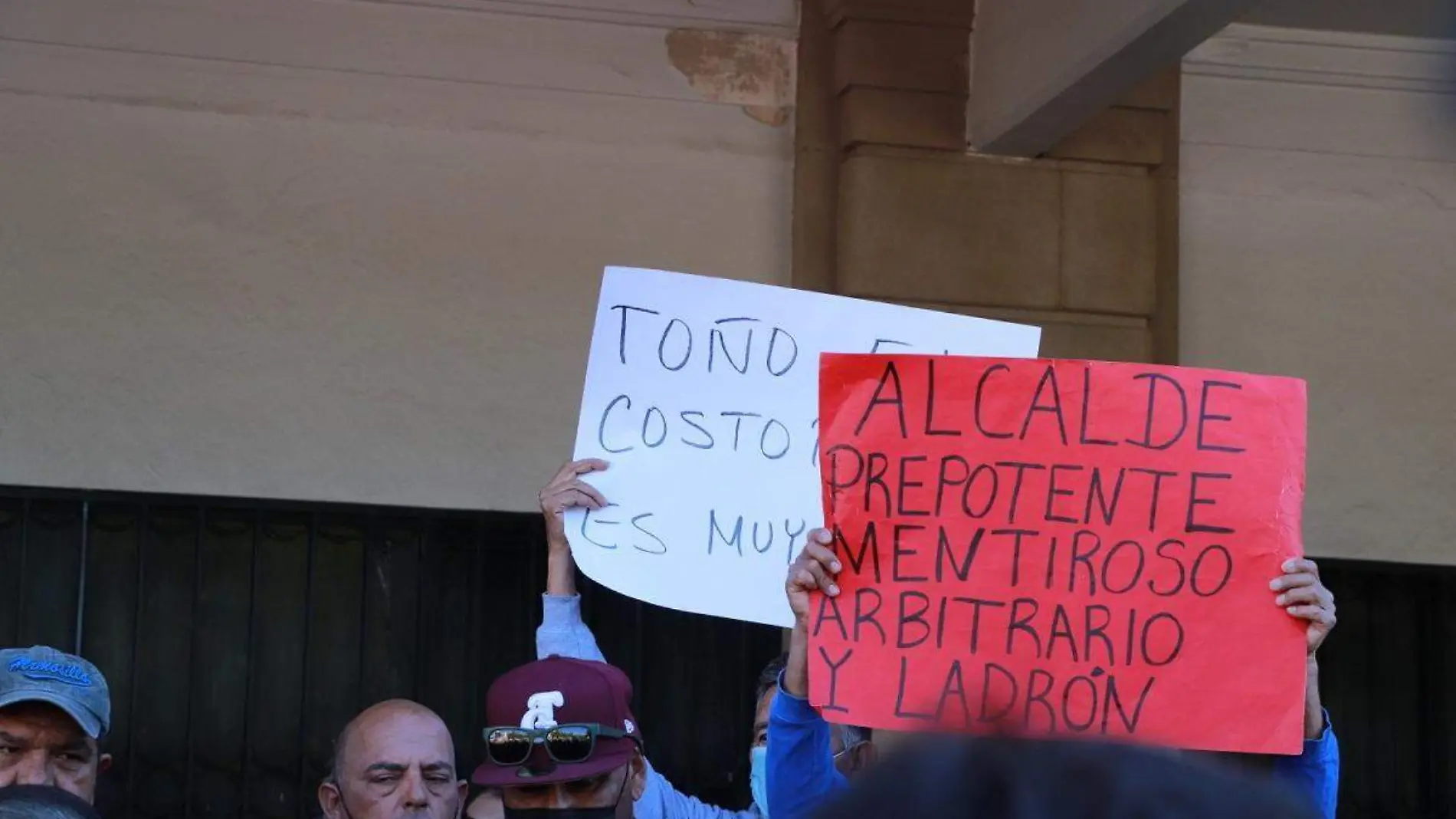 Manifestación pensionados y jubilados del Ayuntamiento